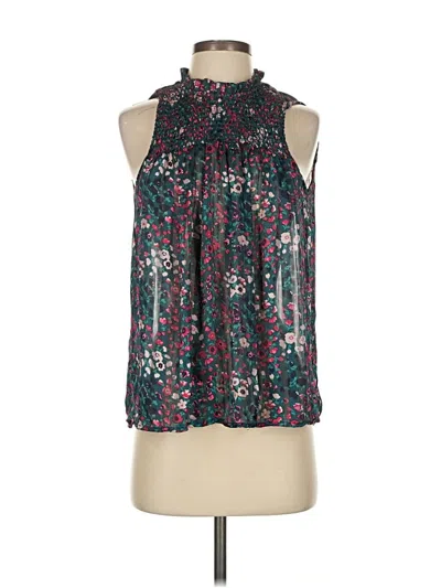 Pre-owned Maison D' Amelie Sleeveless Blouse In Blue