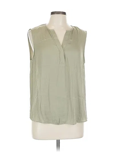 Pre-owned Maison D' Amelie Sleeveless Blouse In Green
