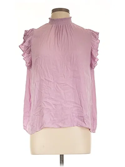 Pre-owned Maison D' Amelie Sleeveless Blouse In Pink