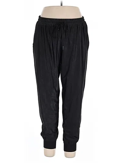 Pre-owned Maison D' Amelie Track Pants In Black
