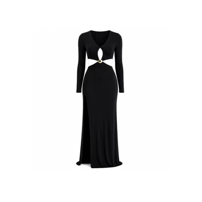 Maison De Gala Women's Black Celeste Noir Maxi Dress