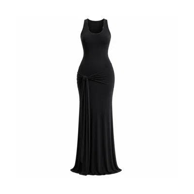 Maison De Gala Women's Black Serena Noir Maxi Dress