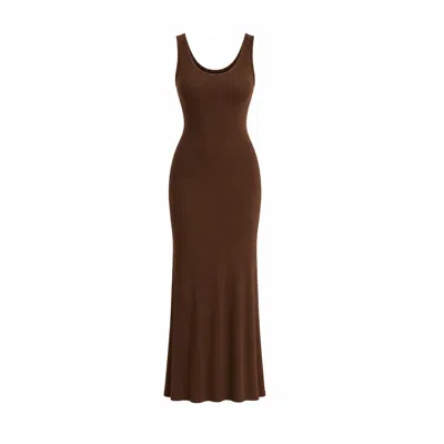 Maison De Gala Women's Brown Aria Mocha Dress