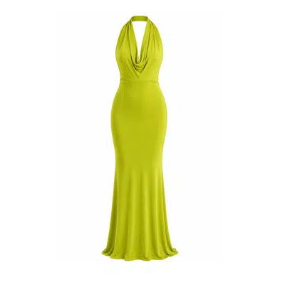 Maison De Gala Women's Green Selene Lime Gown