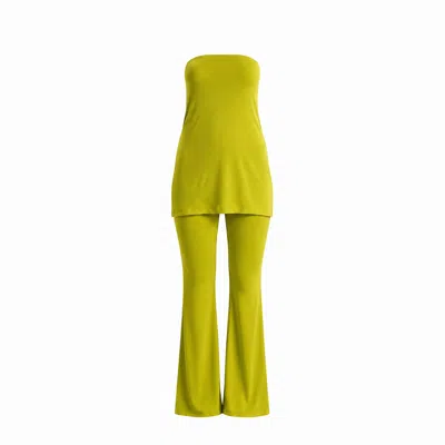 Maison De Gala Women's Green Valerie Lime Set