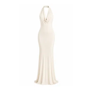 Maison De Gala Women's Neutrals Selene Ivory Gown In White