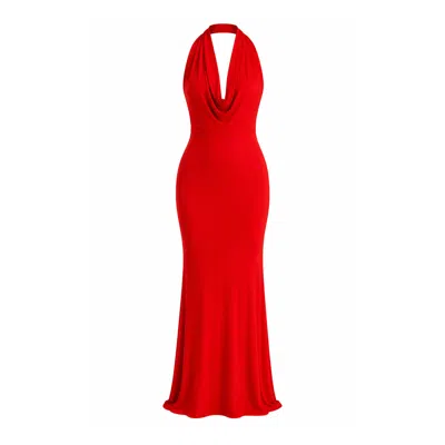 Maison De Gala Women's Red Selene Crimson Gown