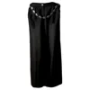 Maison De Hoe Women's Black Suiting Noir Wide-leg Pants With Wilver Motif Chain In Black