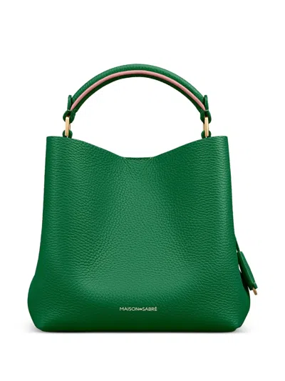 Maison De Sabre Adjustable Detachable Strap Cross Body Bag In Green