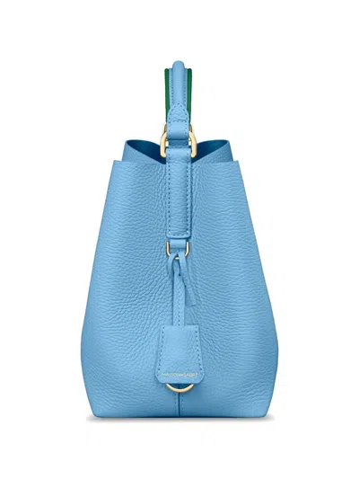 Maison De Sabre Adjustable Shoulder Strap Cross Body Bag In Blue