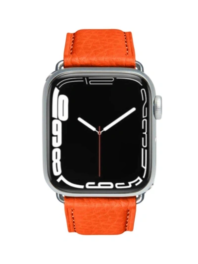 Maison De Sabre Apple Watch Band In Manhattan Orange