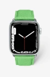 Maison De Sabre Apple Watch Band In Mint Green