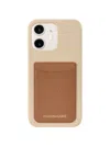 Maison De Sabre Card Phone Case (iphone 12) In Sandstone Brown