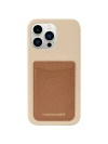 Maison De Sabre Card Phone Case Iphone 13 Pro Max In Sandstone Brown