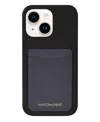 Maison De Sabre Card Phone Case (iphone 15) In Graphite Caviar