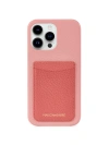 Maison De Sabre Card Phone Case Iphone 15 Pro In Coral Lily