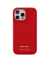 Maison De Sabre Hello Kitty Leather Phone Case (iphone 16 Pro) In Red