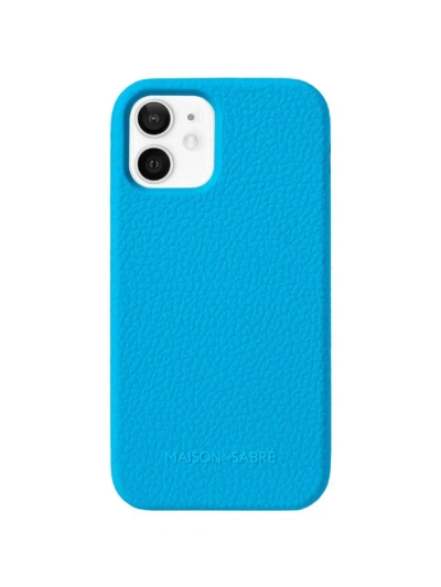 Maison De Sabre Jelligrain Silicone Phone Case (iphone 12) In Blue