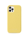 Maison De Sabre Jelligrain Silicone Phone Case (iphone 12 Pro Max) In Sunshine Yellow