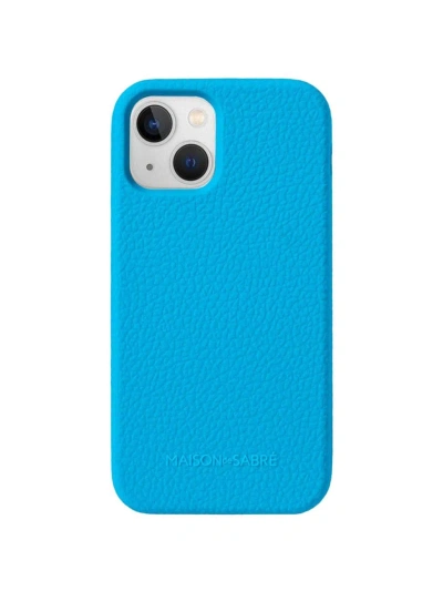 Maison De Sabre Jelligrain Silicone Phone Case (iphone 14 Plus) In Blue