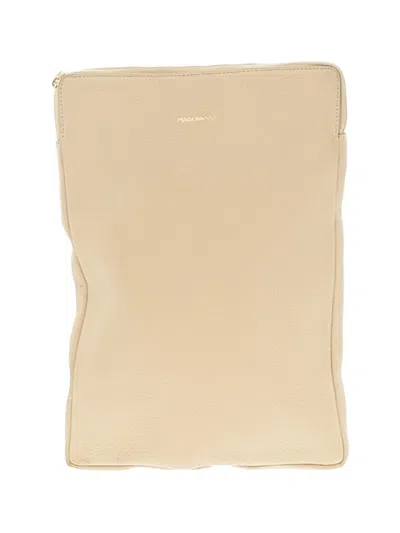 Pre-owned Maison De Sabre Laptop Bag In Ivory