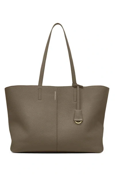 Maison De Sabre Maison De Sabré Large Leather Zipped Soft Tote In Pattern