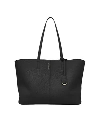 MAISON DE SABRE MAISON DE SABRE LARGE LEATHER ZIPPED SOFT TOTE