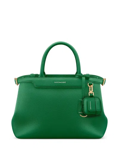 Maison De Sabre Leather Airpods Pro 3 Keyring Case In Gold