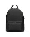 Maison De Sabre Maison De Sabré Leather Backpack In Black Caviar