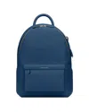 Maison De Sabre Leather Backpack In Pacific Blue