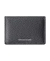 Maison De Sabre Women's Leather Card Case In Graphite Grey