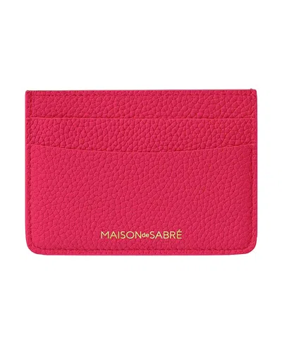 MAISON DE SABRE MAISON DE SABRE LEATHER CARD HOLDER
