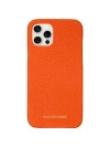 Maison De Sabre Leather Case Iphone 12 Pro In Manhattan Orange