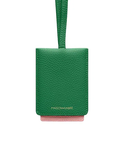 MAISON DE SABRE MAISON DE SABRE LEATHER ID LANYARD