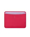 Maison De Sabre Leather Ipad Case (11 Inches) In Fuchsia Lavender
