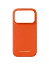 Maison De Sabre Leather Iphone 17 Pro Case In Orange