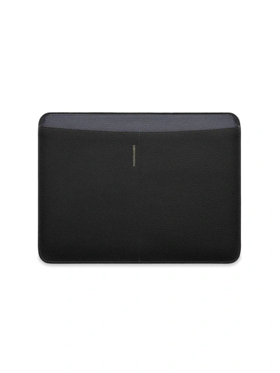 Maison De Sabre The Laptop Sleeve In Black Caviar