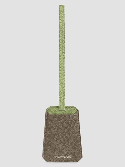 Maison De Sabre Leather Luggage Tag