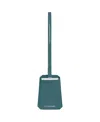 Maison De Sabre Leather Luggage Tag In Bondi Blue