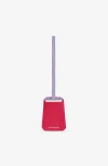 Maison De Sabre Maison De Sabré Leather Luggage Tag In Fuchsia Lavender