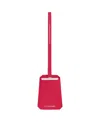 Maison De Sabre Leather Luggage Tag In Shibuya Fuchsia