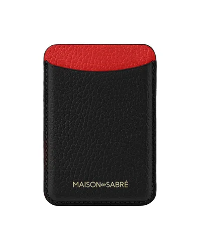 MAISON DE SABRE MAISON DE SABRE LEATHER MAGSAFE WALLET
