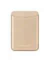 Maison De Sabre Leather Magsafe Wallet In Saharan Nude