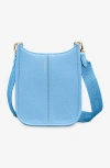 Maison De Sabre Maison De Sabré Mini Leather Saddle Bag In Sky Blue