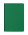 Maison De Sabre Leather Notebook In Emerald Green