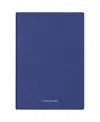 Maison De Sabre Leather Notebook In Lapis Blue