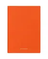 Maison De Sabre Leather Notebook In Manhattan Orange
