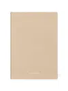 Maison De Sabre Leather Notebook In Neutral