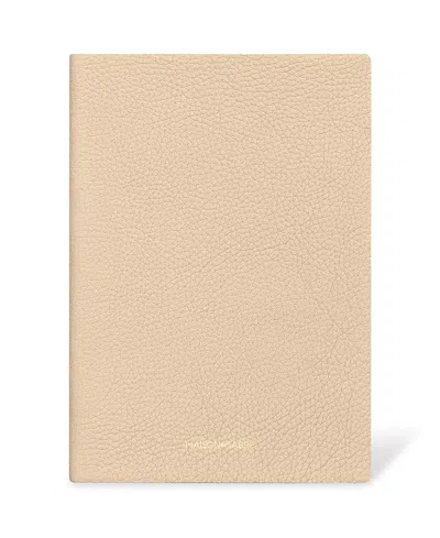 Maison De Sabre Leather Notebook In Pink