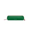 Maison De Sabre Leather Pencil Case In Emerald Lily